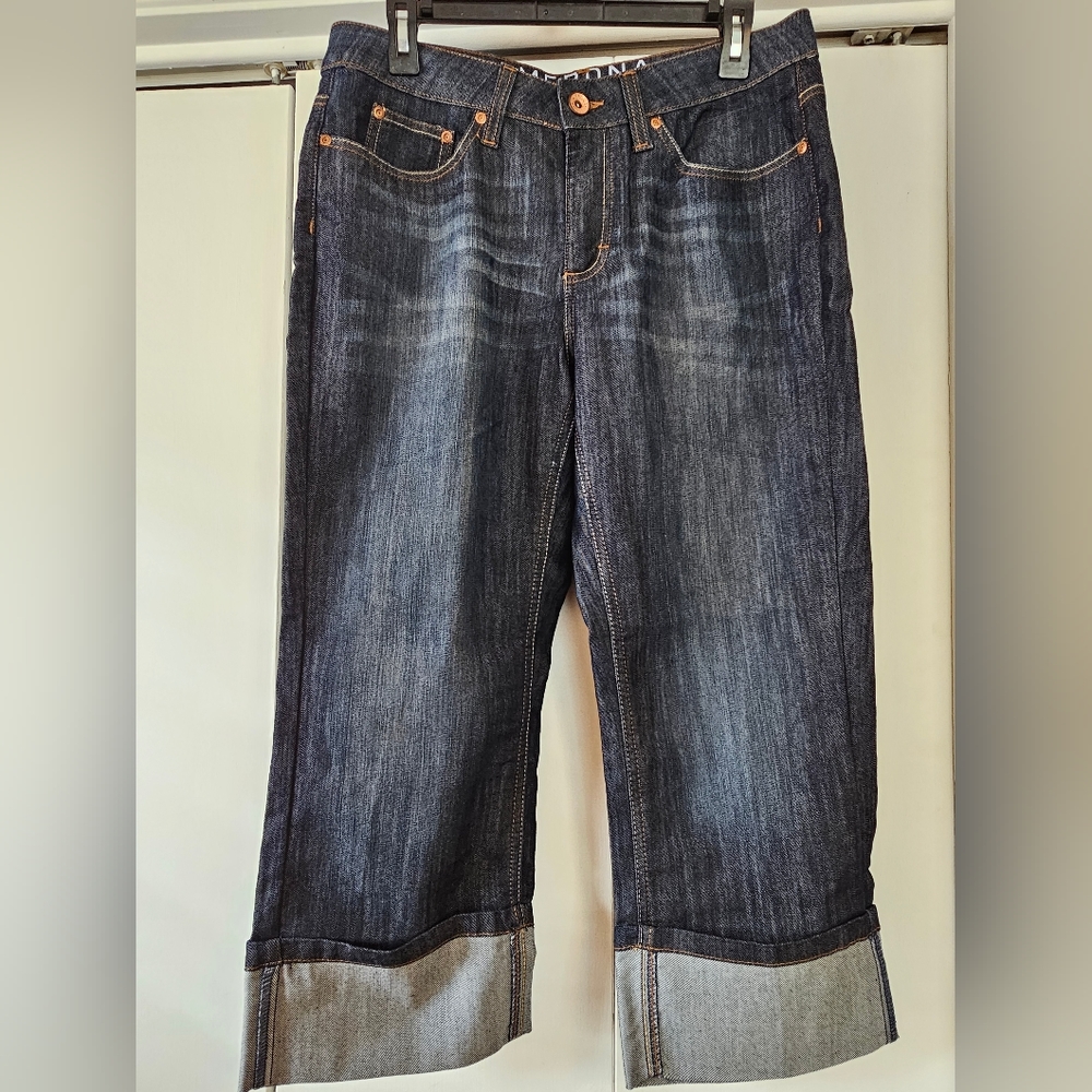 Relaxed Fix Capri Jeans